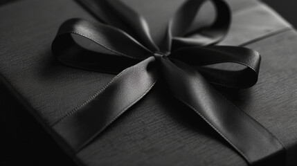 A Timeless Treasure Chest: Black Velvet Box in Black and White