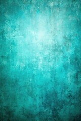 Obraz premium Textured turquoise background with a vintage feel.