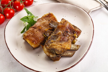 Roasted Lamb ribs with spices