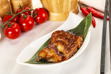Grilled eel with unagi sauce
