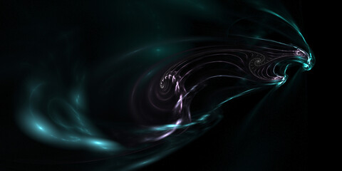 Fraktaler Hintergrund für Webseite und Druckvorlage © Nick Freund