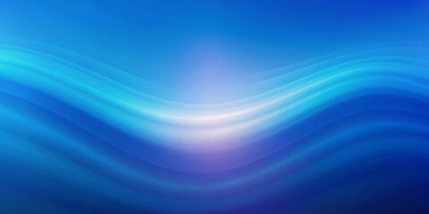 Fototapeta premium Smooth Blue Light Gradient Abstract Background