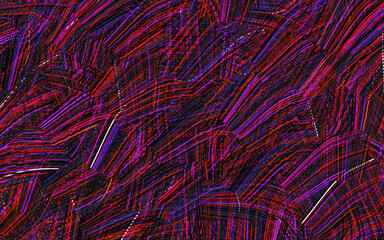 Light Multicolor vector template with wry lines.