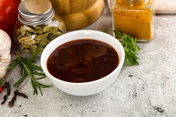 Japanese traditional brown sauce Tonkatsu