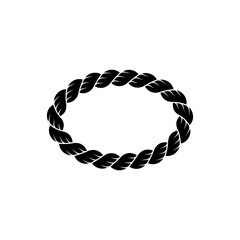 Cord, thread, cable, twine icon vector illustration. Design elements on maritime, sailor, yacht, nautical,adventure, climbing.