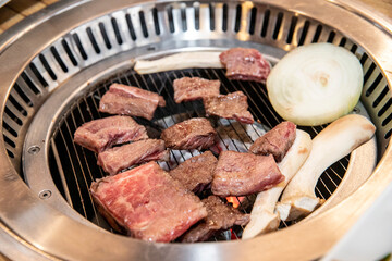 Korean bbq Grilled Beef Ribs