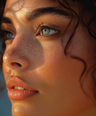 Beauty.  Skincare. Woman