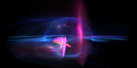 k&uuml;nstlerisch einzigartiger Fraktal generierter Hintergrund