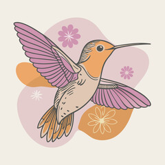 Obraz premium Colibri