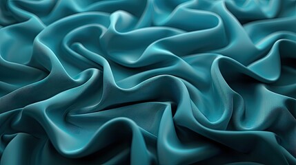 Obraz premium Floating 3D fabric layers with intricate textures, creating a detailed abstract background