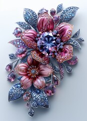 Fototapeta premium rhinestones, fashion, illustration, jewellery, designs 