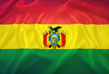 bolivian flag for national Day or Independence Day of bolivia