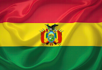 bolivian flag for national Day or Independence Day of bolivia