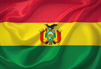 bolivian flag for national Day or Independence Day of bolivia