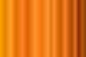 Obraz premium 3d abstract background texture burnt orange colour shiny gradient effect curtain metal sheet plate wall studio room design vector illustration.
