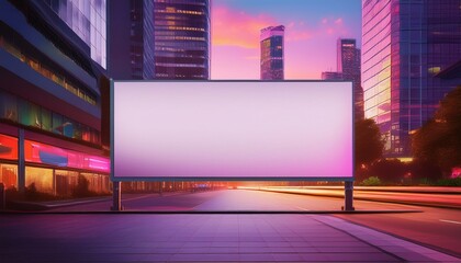 Obraz premium High-traffic website blank ad banner mockup for digital designs