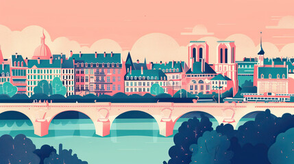 Risograph Artsy Riso Print Travel