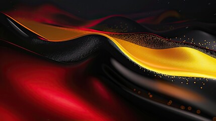 Captivating wallpaper with Belgian flag colors and light reflections