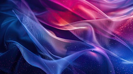 Obraz premium Vibrant backdrop with USA's flag-inspired blue red and white tones