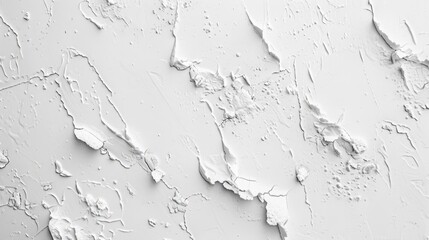 Obraz premium white concrete wall with snow texture