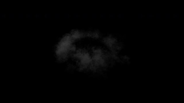 Dirt, dust, smoke impact hit like something was dropped, two speeds, 4k 30p with alpha channel for transparent background