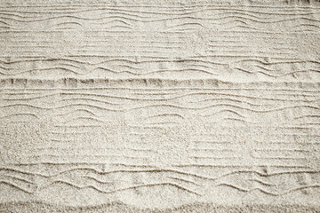 A drawing on the sand by the sea travel background