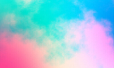 Retro color tone of Clouds with blue sky in sunny day