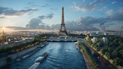 Advertisement for Paris 2024