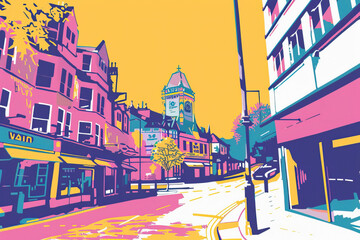 Risograph Artistic Riso Print Travel