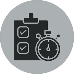 Project Deadline Icon Design