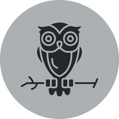 Obraz premium Owl Icon Design