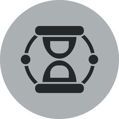 Sand Clock Icon Design