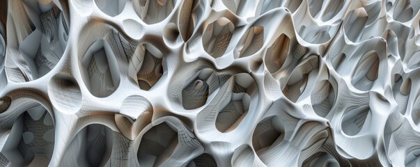 3D geometric wallpaper with intricate tessellations and a sense of depth, ideal for modern interiors