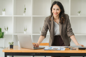 Confident Businesswoman at Work