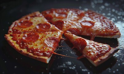 National Pizza Month pizza slices, October 1st
