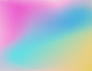 Pink, blue and yellow gradient, background, design asset