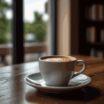 Caf&eacute; caliente con Leche