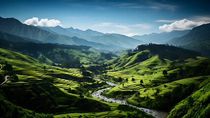 Cameron Highlands - Landscape Wallpaper, Nature Background, Aerial Photography, Drone Views