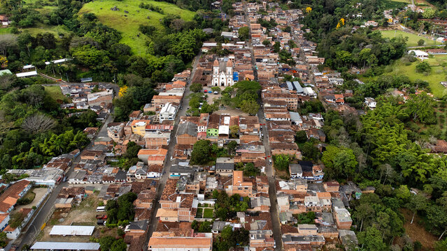 Tarso, Antioquia - Colombia - July 21, 2024. Founded on March 14, 1912, Erection as a municipality on March 23, 1936.