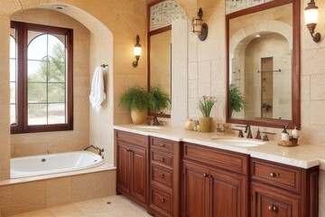 Mediterranean Bathroom Style