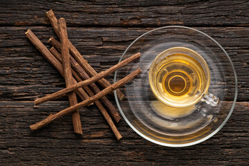 Licorice medicinal hot drink - Glycyrrhiza glabra