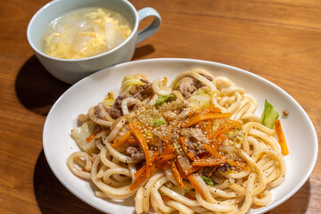 おいしい焼きうどん