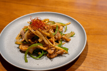 美味しい青椒肉絲
