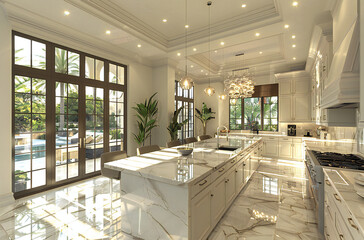 Luxury Modern Kitchen Interior