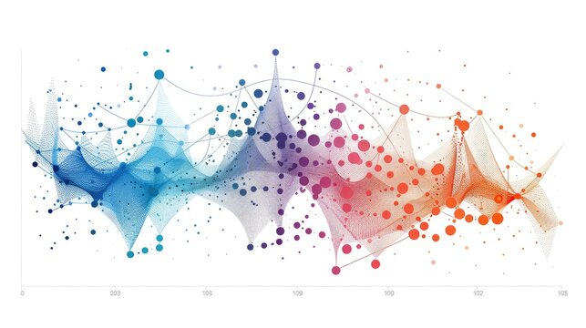 Scatter plot analyzing the relationship between marketing spend and sales