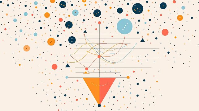 Scatter plot analyzing the relationship between marketing spend and sales
