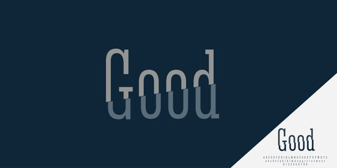 Elegant Vector Alphabet Letters Font - Classic Modern Serif Lettering for Minimal Fashion
