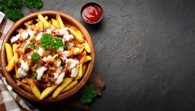 original poutine isolated