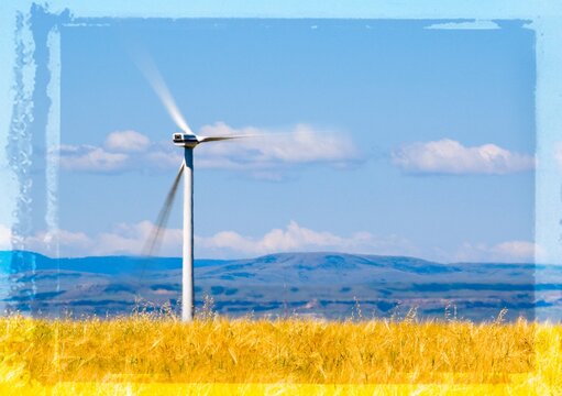 A Windmill Up Close