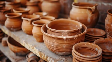 clay pottery